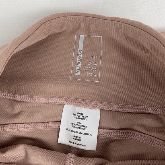 Mondetta Blush Mesh & Pleated Legging - Picture 8 of 8